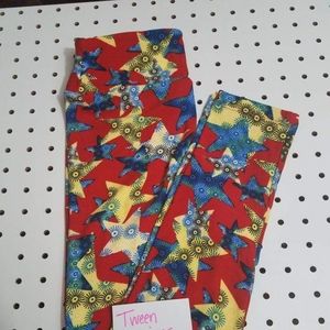 Lularoe Tween Leggings / Stars